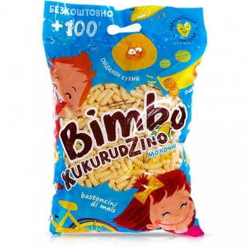 Палочки кукурузные (400+100г) "BIMBO" молочные "МАК-ДАК"