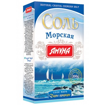 Соль морская (200г) "Ямуна"